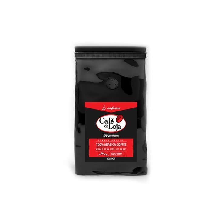 Medium / Dark Roast AWARD WINNER (2.2 lbs) Whole Bean Arabica Coffee -Caf&eacute; de Loja Premium&ndash; Roasted with Best...