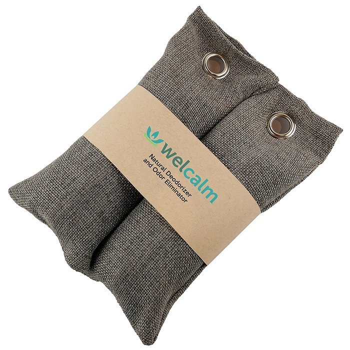 Welcalm Natural Deodorizer and Odor Eliminator &ndash; Activated Charcoal Smell Absorber for Shoes, Boxing Gloves and... N5