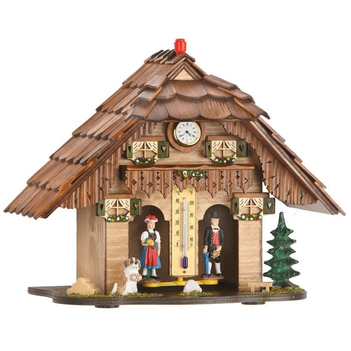 Exclusive German Black Forest weather house TU 848
