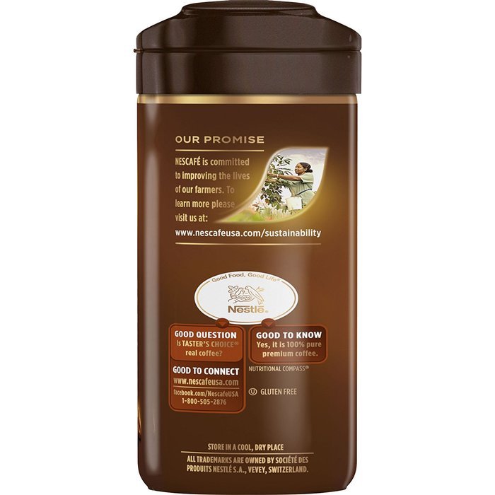 Nescafe Taster's Choice French Roast Instant Coffee, 7 Ounce Canister N7