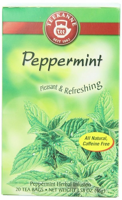 Teekanne Tea, Peppermint Herb, 20-Count (Pack of 5) N3