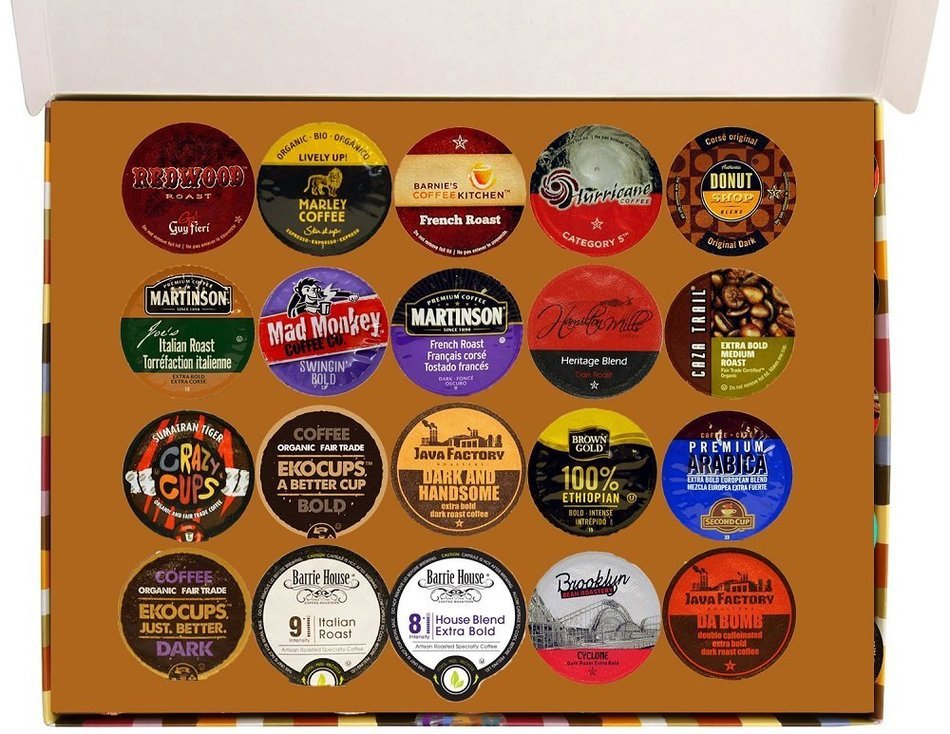 Tea Deluxe Variety Count for Keurig K-Cup Brewers, 20 Count N2