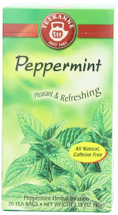 Teekanne Tea, Peppermint Herb, 20-Count (Pack of 5) N4