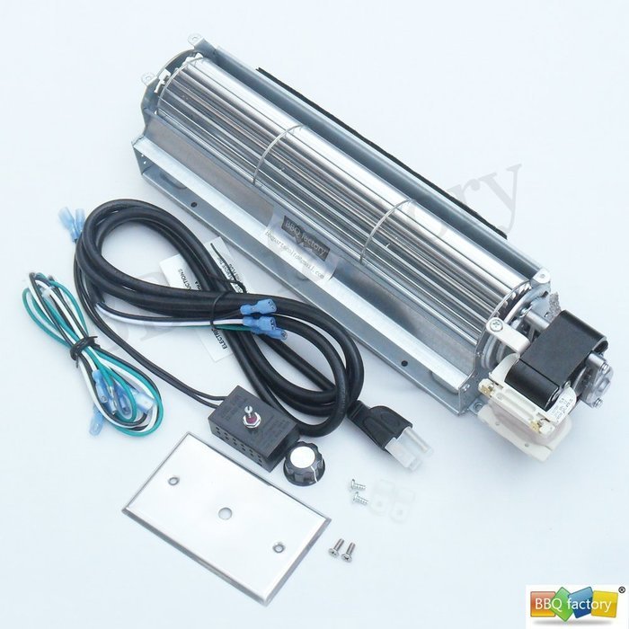 bbq factory BK GA3650 GA3650B GA3700 GA3700A GA3750 GA3750A Fireplace Blower Fan KIT for Desa, FMI, Vanguard,...