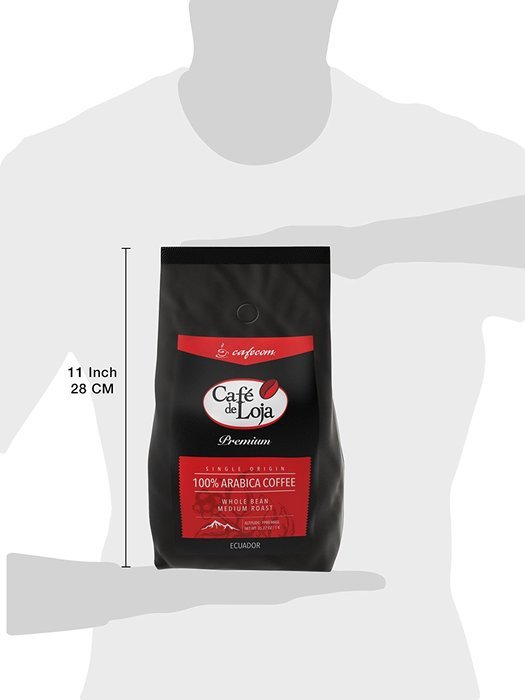 Medium / Dark Roast AWARD WINNER (2.2 lbs) Whole Bean Arabica Coffee -Caf&eacute; de Loja Premium&ndash; Roasted with Best... N3