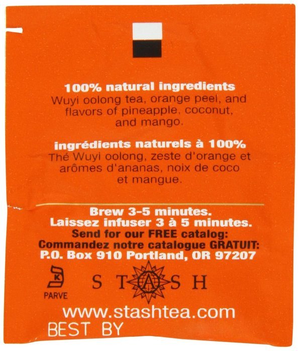 Stash Tea Premium Green Tea, 100 Count Box of Tea Bags in Foil N91