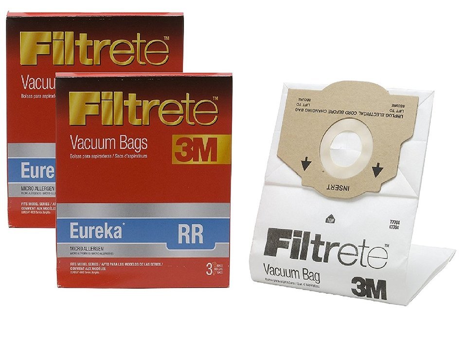 3M Filtrete Eureka RR MicroAllergen Bags, 6 Pack