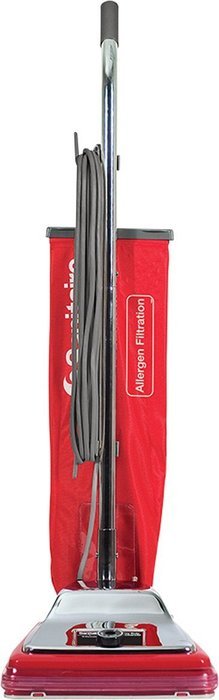 Sanitaire SC888K Commercial CRI Approved Upright Vacuum Cleaner with Disposal Bag and 7 Amp Motor, 12" Cleaning...