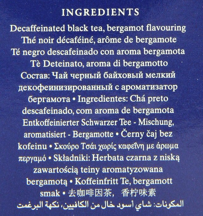 Ahmad Tea Decaffeinated Evening Tea, 20-Count Boxes (Pack of 6) N5