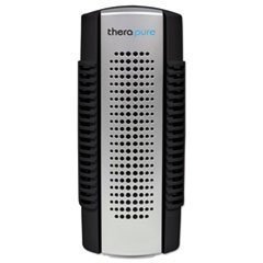 Envion TPP50BLK Therapure Mini Air Purifier, 1-Speed, Black & Silver