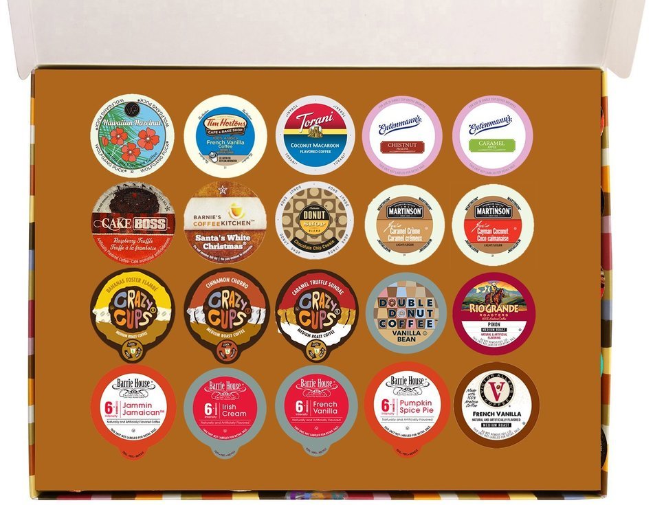 Tea Deluxe Variety Count for Keurig K-Cup Brewers, 20 Count N3
