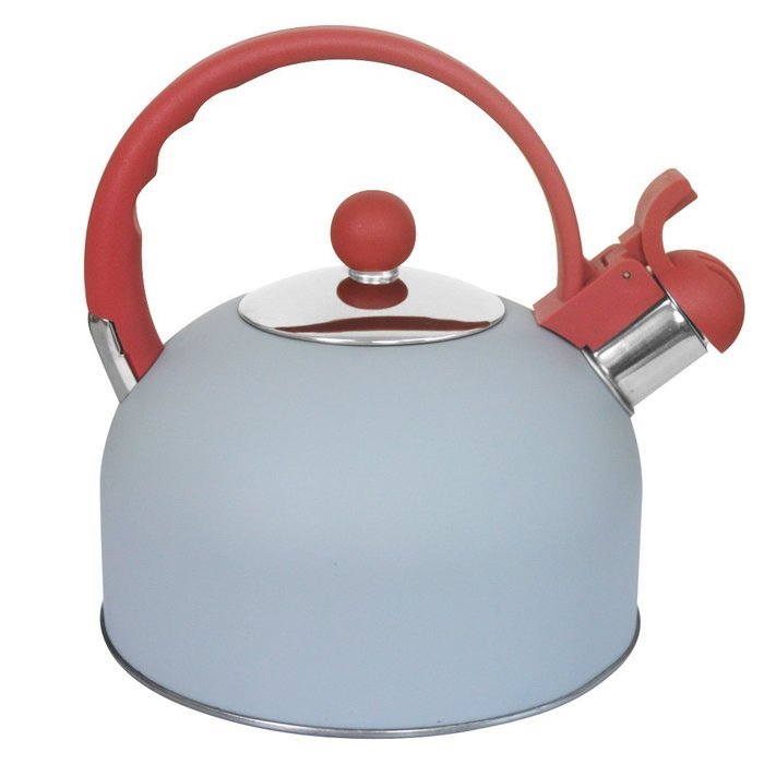 Veica High Quality Stainless Steel Tea Keatle,Multicolor,2.5L Whistling Tea Pot.Blue