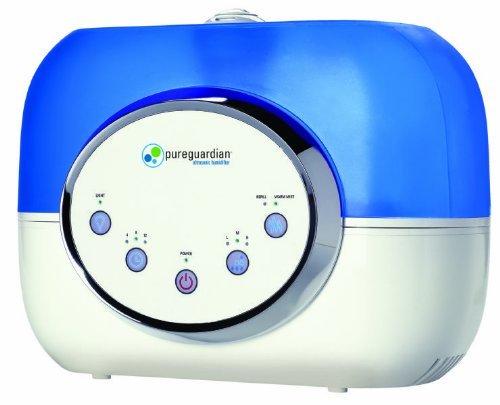 PureGuardian H4610 120-Hour Ultrasonic Warm and Cool Mist Humidifier, 2-Gallon N2