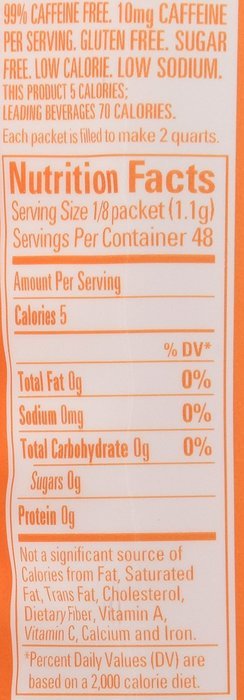 Crystal Light Green Tea Peach Mango Drink Mix (Makes 10-Quarts), 1.85 Ounce Canisters (Pack of 12) N55