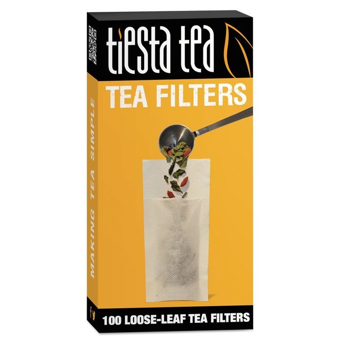 Tiesta Tea Filters, Hemp Fiber, 100 Count