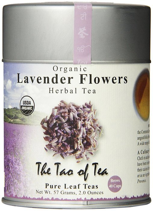 The Tao of Tea, Lavender Herbal Tea, Loose Leaf, 2.0 Ounce Tin