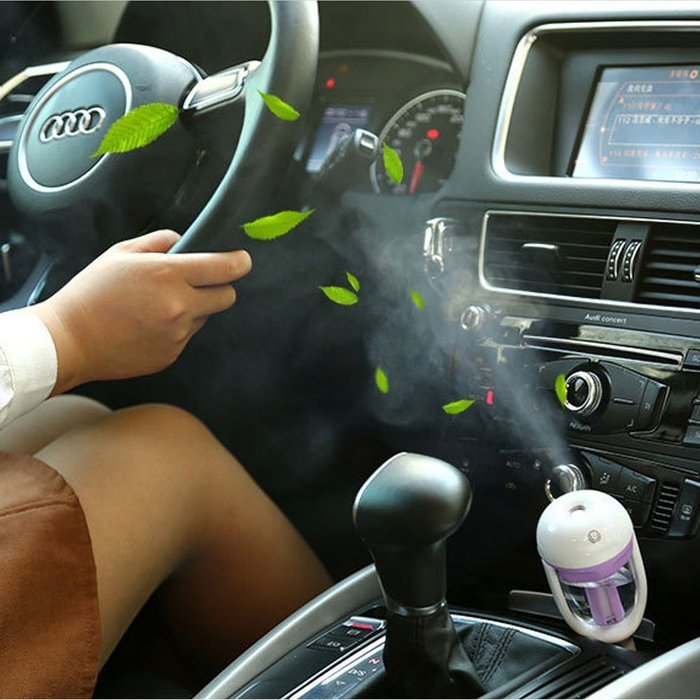ABCTen Portable Car Aroma Diffusers Cool Mist Car Humidifiers (Green) N7