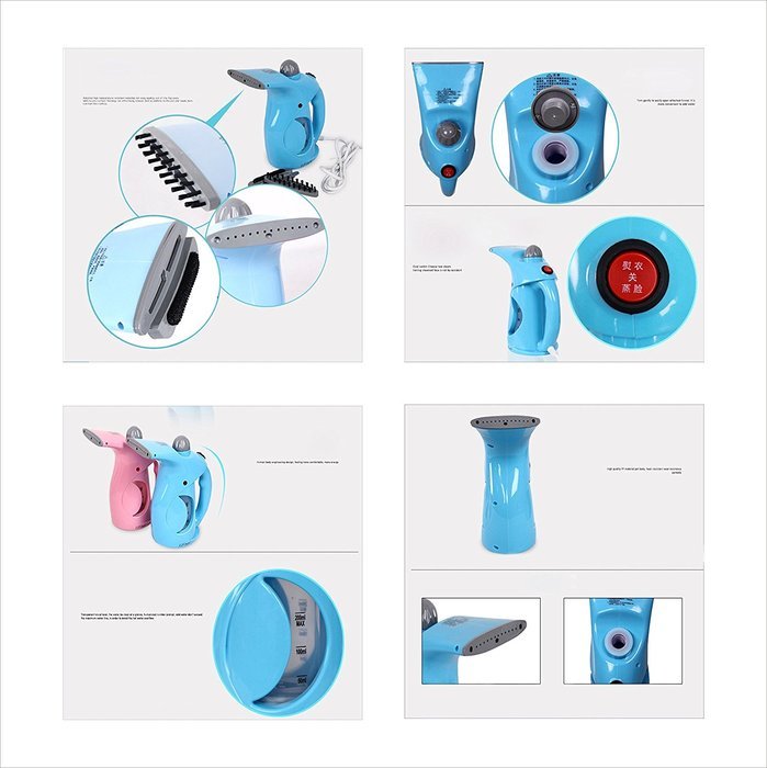 CAIJ&reg; Handheld Garment Portable Steamer, Facial Steamer, Household Steamer, Handheld Fabric Steamer, Steam Humidifier... N4
