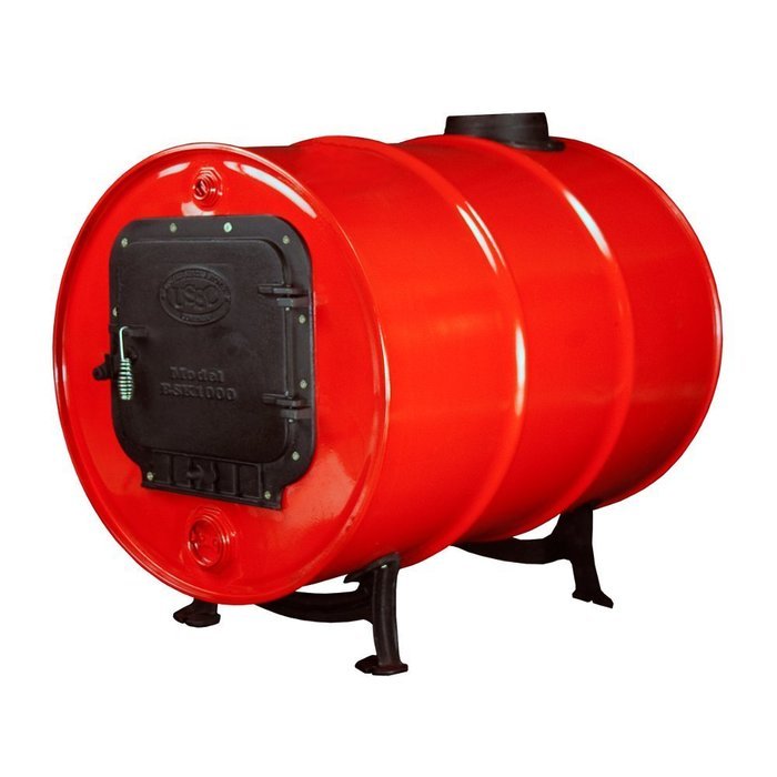 US Stove BSK1000 Cast Iron Barrel Stove Kit