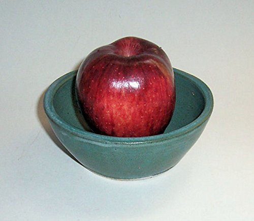 "ABC Products " - Hand Made Clay - Individual Apple - Baking and Serving Dish - With Molded-In - Fast Baking Spike... N4