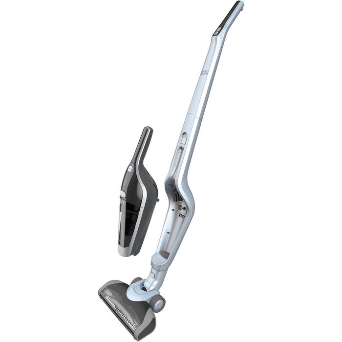 NEW! BLACK+DECKER 2-in-1 Lithium Ion Lightweight Convertible Stick Vacuum to Hand Vac with LED Indicator N2