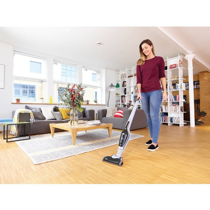 NEW! BLACK+DECKER 2-in-1 Lithium Ion Lightweight Convertible Stick Vacuum to Hand Vac with LED Indicator N3