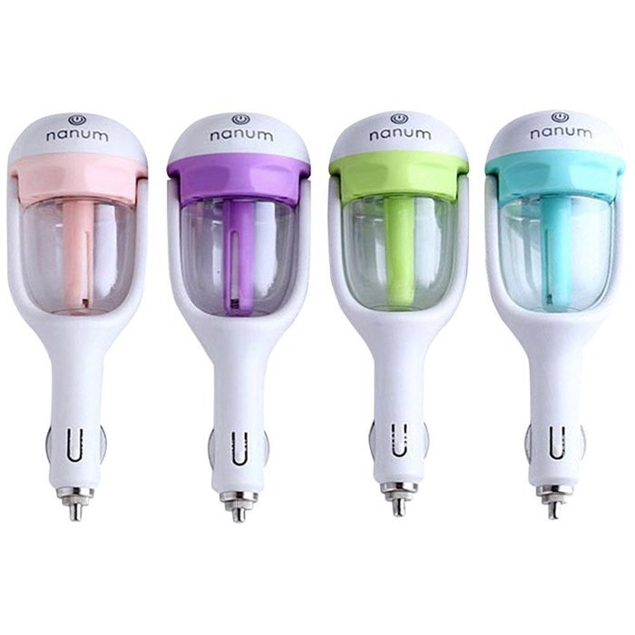 EXIU Mini Air Purifier Freshener Aromatherapy Humidifier for Car Vehicle N6