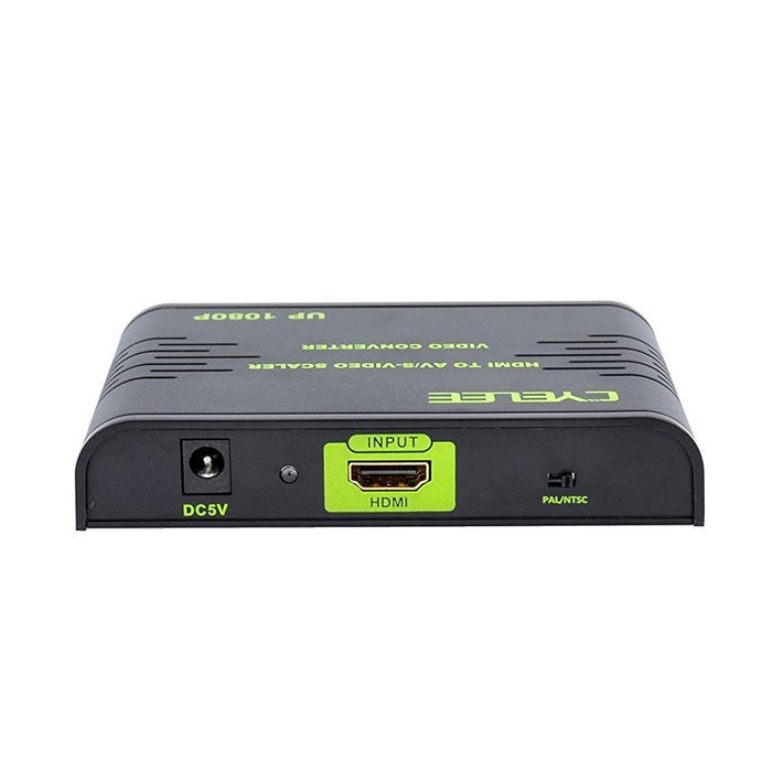 Cyelee 1080P HDMI to RCA Composite Video Audio Converter with HDMI Cable - 6 Feet(2 Meters) N2