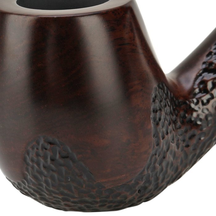 Scotte(TM) Handcraft ebony tobacco pipe Carve patterns filter smoking pipe with several accessories N2