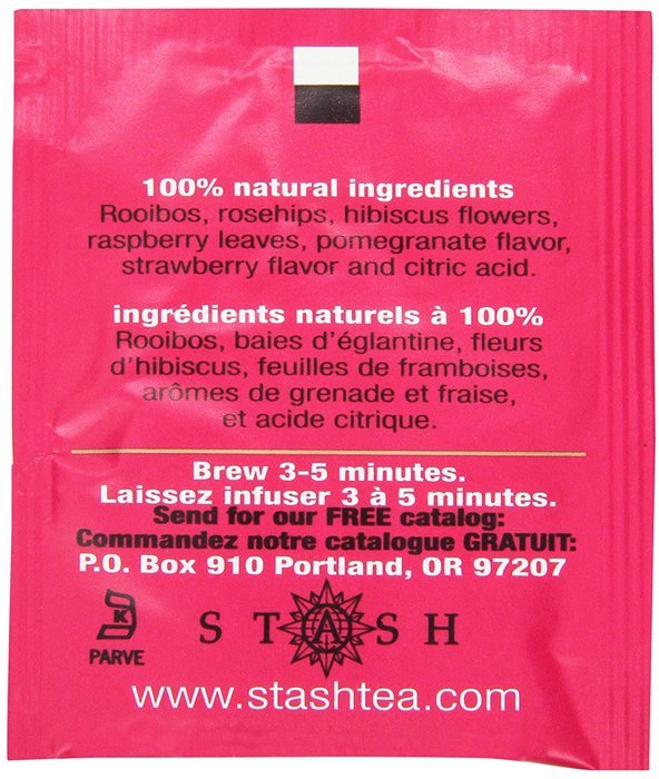 Stash Tea Premium Green Tea, 100 Count Box of Tea Bags in Foil N138