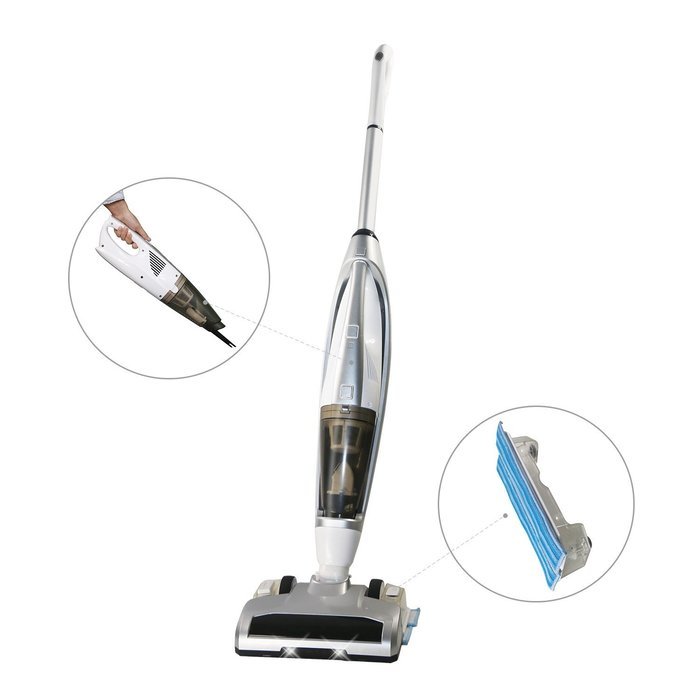 EVERTOP 3-in-1, 3+1 Lift-Away Cordless Rechargeable Powerful Suction Upright Vacuum Cleaner-Sweeping,Vacuuming... N8