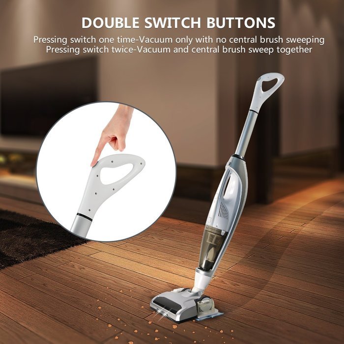 EVERTOP 3-in-1, 3+1 Lift-Away Cordless Rechargeable Powerful Suction Upright Vacuum Cleaner-Sweeping,Vacuuming... N9