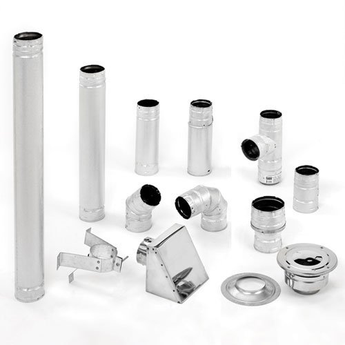 Dura-Vent 4PVP-KVA PelletVent Pro Vertical Flat Ceiling Venting Kit