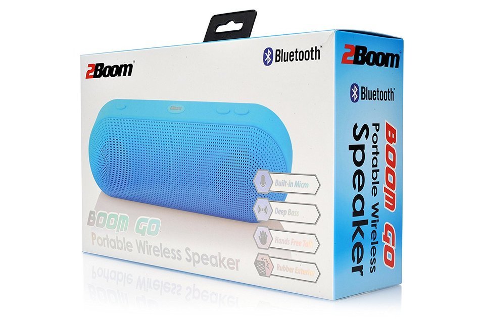 2BOOM Boom Go Portable Wireless Speaker Blue N17