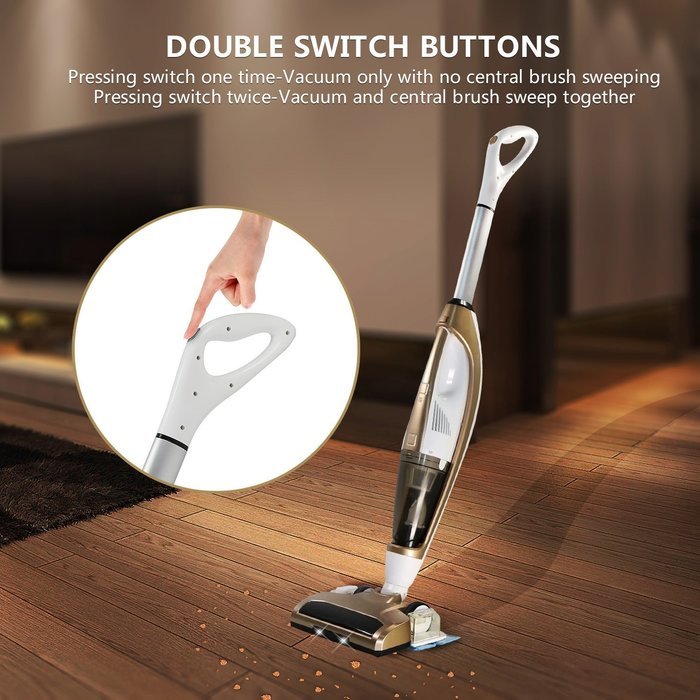 EVERTOP 3-in-1, 3+1 Lift-Away Cordless Rechargeable Powerful Suction Upright Vacuum Cleaner-Sweeping,Vacuuming... N14