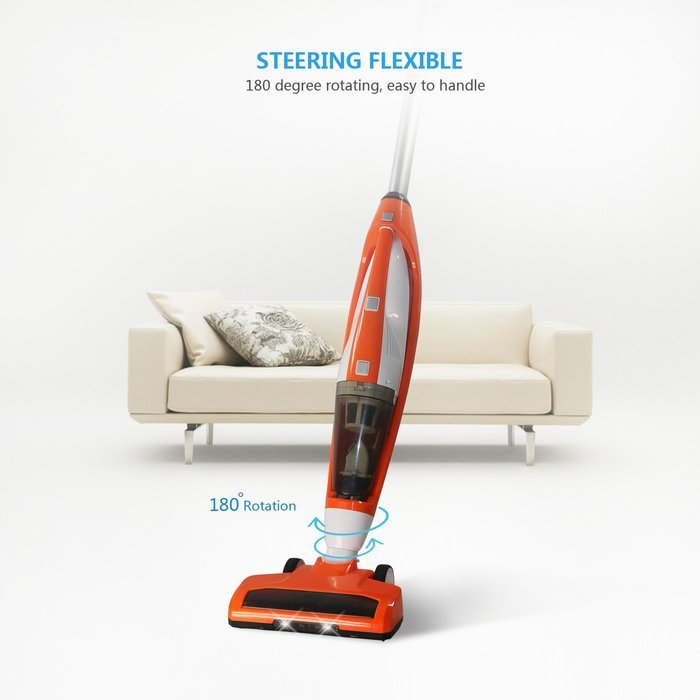 EVERTOP 3-in-1, 3+1 Lift-Away Cordless Rechargeable Powerful Suction Upright Vacuum Cleaner-Sweeping,Vacuuming... N16