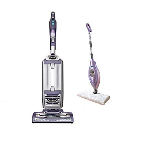 NV760 Shark Rotator Powered Lift-Away Bagless Vacuum with HEPA Filter & Bonus Shark Steam Pocket Mop