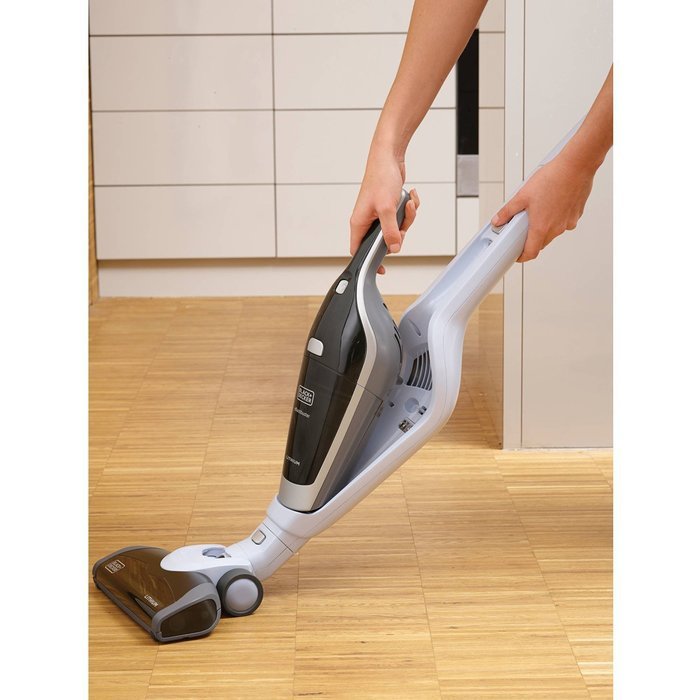 NEW! BLACK+DECKER 2-in-1 Lithium Ion Lightweight Convertible Stick Vacuum to Hand Vac with LED Indicator N8