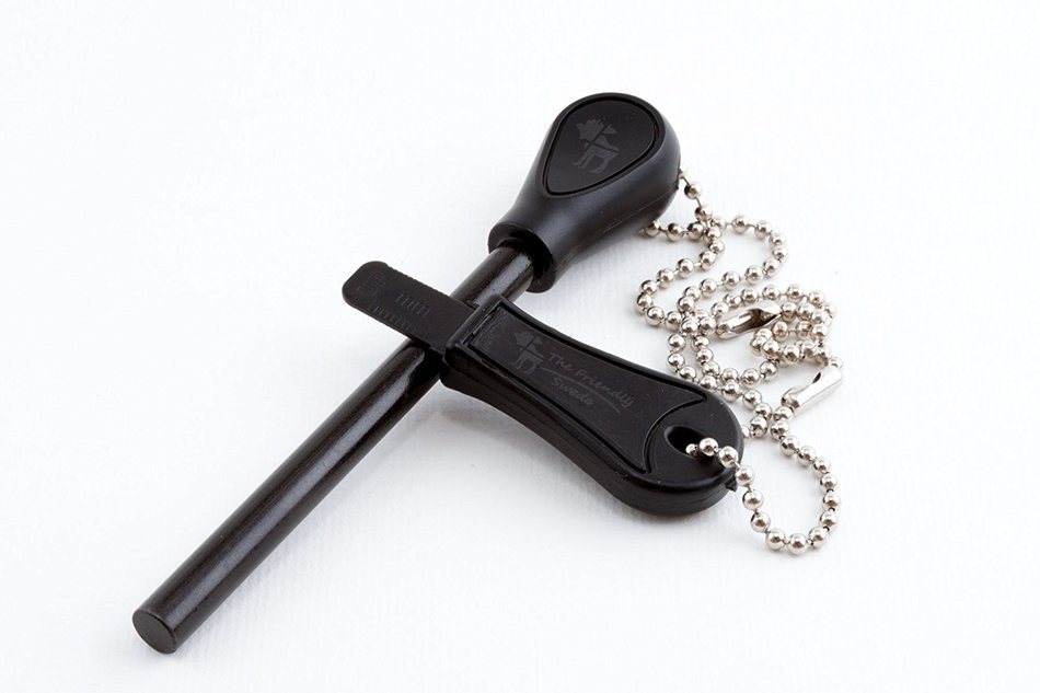 The Friendly Swede Magnesium Alloy Emergency Easy Grip Fire Starter (2 Pack)