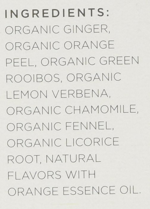 Tazo Herbal Tea Spicy Ginger 20 Bags N2