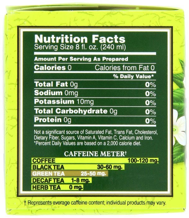Bigelow Green Tea with Jasmine 20-Count Boxes (Pack of 6) N5