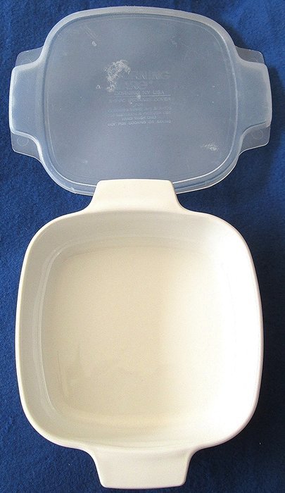 CorningWare Plain White 1 Liter Casserole A-1-B N3