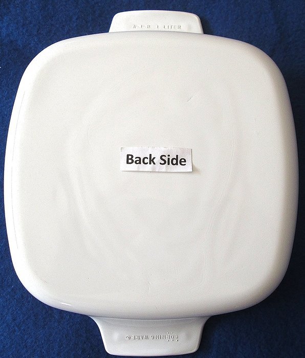 CorningWare Plain White 1 Liter Casserole A-1-B N4