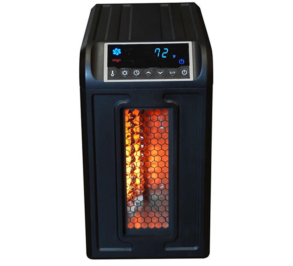 LifeSmart LifePro LS-3ECO 800 Sq Ft Portable 3 Element Infrared Quartz Heater (1)