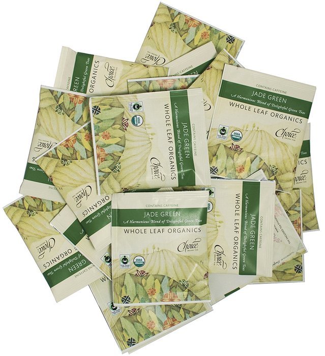 Choice Organic Whole Leaf Organics Sweet Liquorice Mint Tea Pyramids, 15-Count, 0.95-Ounce Boxes (Pack of 3) N40