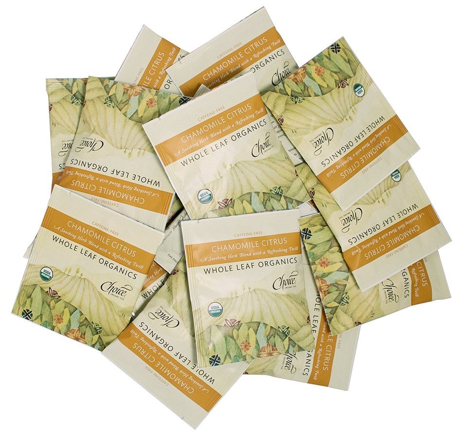 Choice Organic Whole Leaf Organics Sweet Liquorice Mint Tea Pyramids, 15-Count, 0.95-Ounce Boxes (Pack of 3) N41