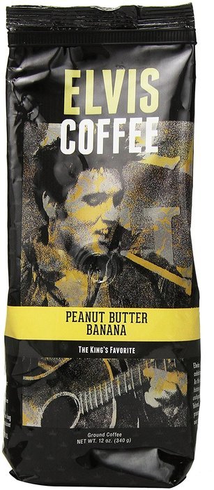Elvis Coffee Peanut Butter Banana, 12 Ounce N2