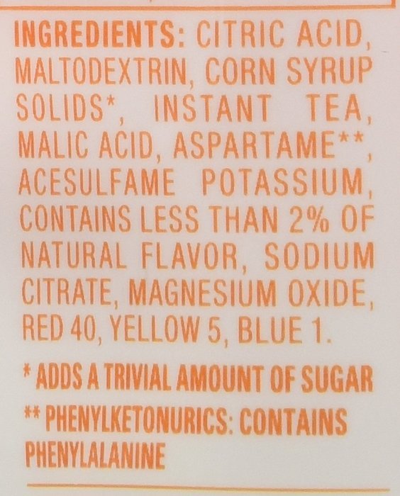 Crystal Light Green Tea Peach Mango Drink Mix (Makes 10-Quarts), 1.85 Ounce Canisters (Pack of 12) N91