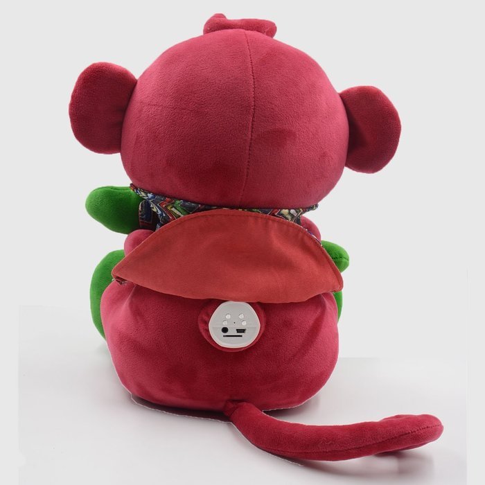 12 Inches Multifunction Monkey Plush Toy Bluetooth Wireless Micro SD Memory Card Stereo Speaker w/ FM Radio Microphone... N16