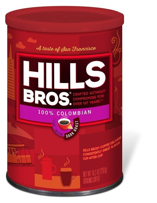 Hills Bros Coffee Original Blend Medium Roast Ground, 26 Ounce N6